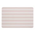 5 FIVE SIMPLY SMART - Tapis de bain Strio 39x60cm rayures rose en diatomite - vignette