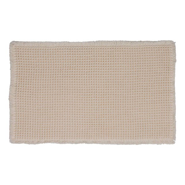 5 FIVE SIMPLY SMART - Tapis Waffle 80x50cm beige - large