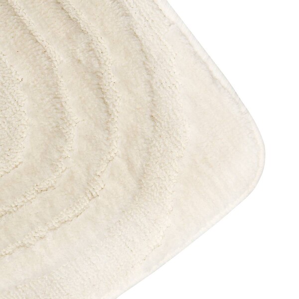 5 FIVE SIMPLY SMART - Tapis de bain Strio 50x75cm blanc - large