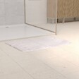 5 FIVE SIMPLY SMART - Tapis de bain Cloudy 75x50cm blanc - vignette