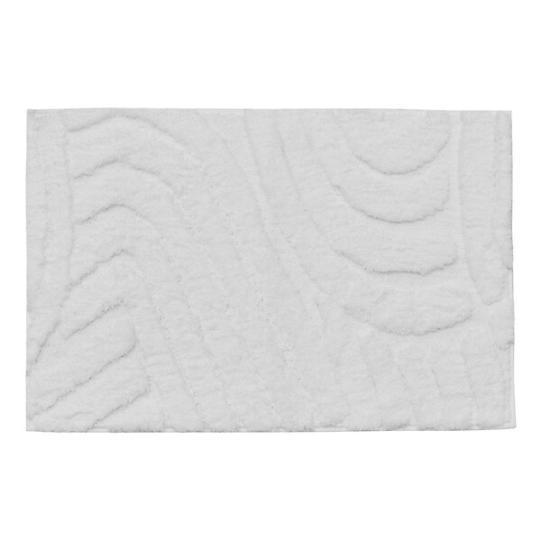 5 FIVE SIMPLY SMART - Tapis de bain Cloudy 75x50cm blanc - large