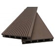 MCCOVER - PACK 4 m² lame de terrasse composite Prima + ACCESSOIRES 2200mm Chocolat, ep.19 mm, l.12 cm, L.220 cm - vignette