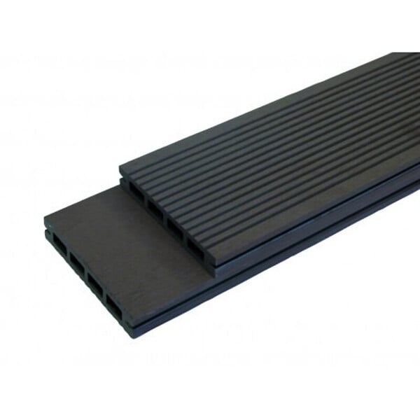 MCCOVER - PACK 15 m² lame de terrasse composite Prima + ACCESSOIRES 2200mm Gris anthracite, ep.19 mm, l.12 cm, L.220 cm - large