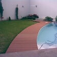 MCCOVER - PACK 10m² lame de terrasse composite Dual + ACCESSOIRES 3600mm Brun rouge, ep.25mm, l.14 cm, L.360 cm - vignette