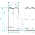 ALDES - Chauffe-eau thermodynamique monobloc B100-FAN T.Flow Nano Aldes - 100L - 2/3 personnes - Vertical mur ou trépied - 1500W - vignette