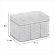 5 FIVE SIMPLY SMART - Organisateur "Plastor" 6 compartiments 15,3x9cm - vignette