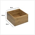 5 FIVE SIMPLY SMART - Organiseur 18x18cm bambou - vignette