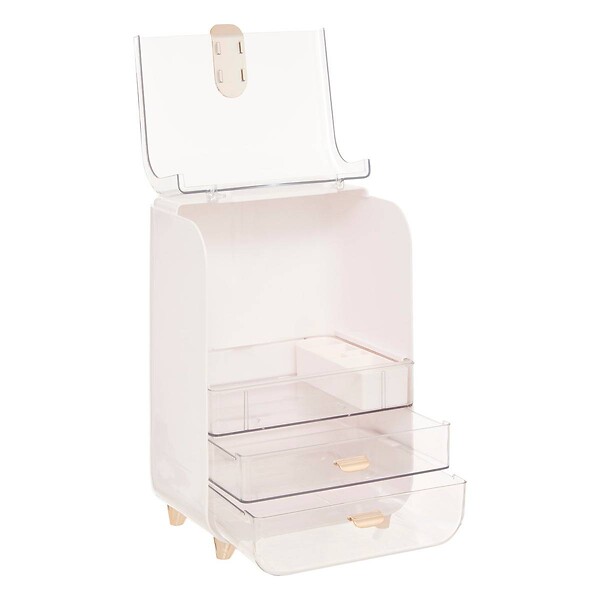 5 FIVE SIMPLY SMART - Organiseur Sara L8,9cm blanc - large