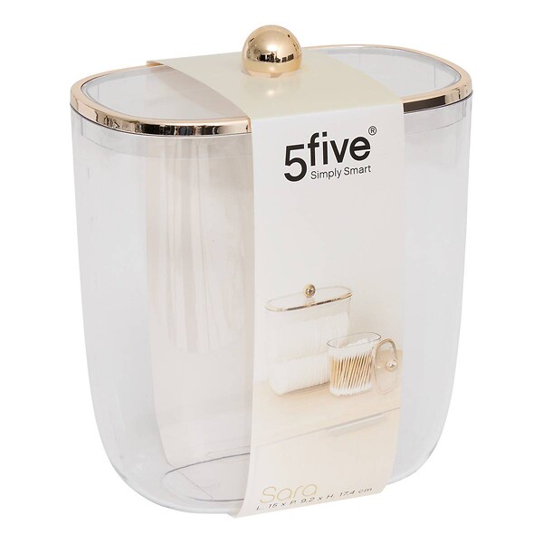 5 FIVE SIMPLY SMART - Boîte à cotons Sara L15cm - large