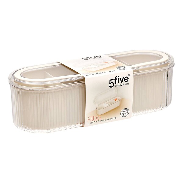 5 FIVE SIMPLY SMART - Boîte de rangement Alba L23,6cm - large