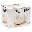 5 FIVE SIMPLY SMART - Organiseur Alba beige L26cm - vignette