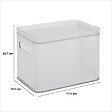 5 FIVE SIMPLY SMART - Boîte de rangement "Plastor" gris 4,5L - vignette