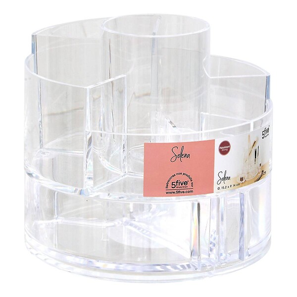 5 FIVE SIMPLY SMART - Organiseur Selena L15,2cm transparent - large