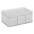 5 FIVE SIMPLY SMART - Organisateur "Plastor" 3 compartiments gris 22,5x15,3cm - vignette