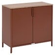 HESPERIDE - Buffet de jardin Ironia en acier galvanisé acajou - vignette