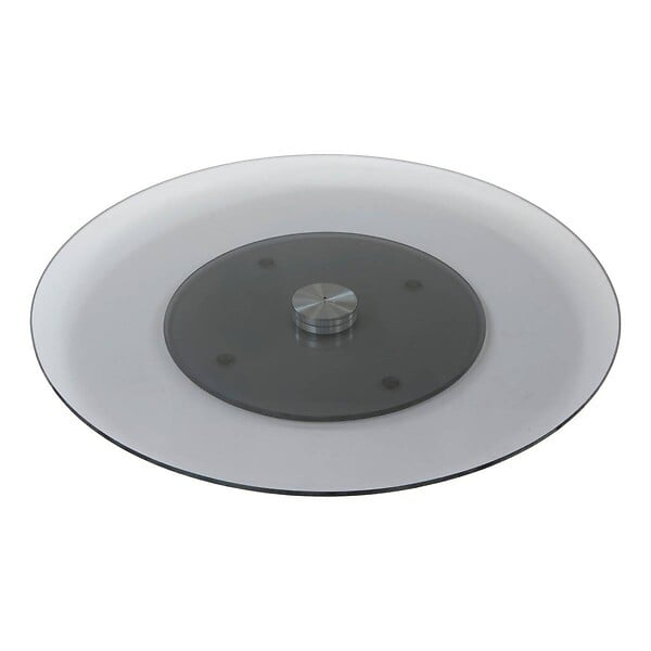 HESPERIDE - Plateau tournant en verre trempé D45 cm - large