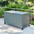 HESPERIDE - Coffre de rangement Edenio vert laurier 670L - vignette