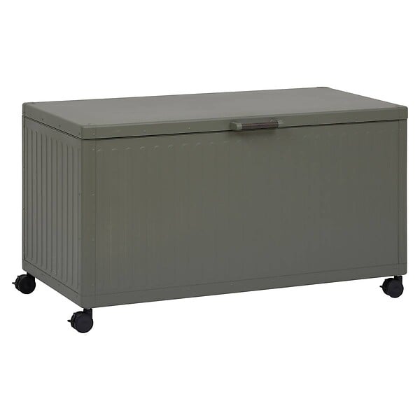 HESPERIDE - Coffre de rangement Edenio vert laurier 670L - large