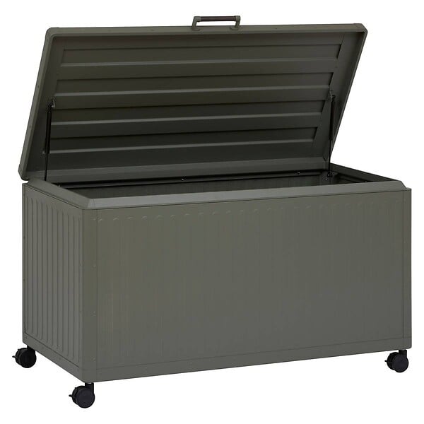 HESPERIDE - Coffre de rangement Edenio vert laurier 670L - large