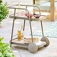 HESPERIDE - Desserte de jardin Easiness café 2 niveaux - vignette