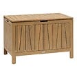 HESPERIDE - Coffre de rangement 165L Lodgia beige acacia - vignette