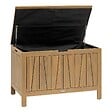 HESPERIDE - Coffre de rangement 165L Lodgia beige acacia - vignette