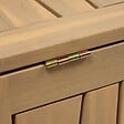 HESPERIDE - Coffre de rangement 165L Lodgia beige acacia - vignette