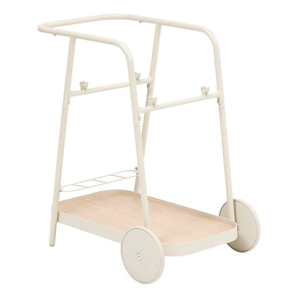 HESPERIDE - Desserte de jardin Easiness argile 2 niveaux - large