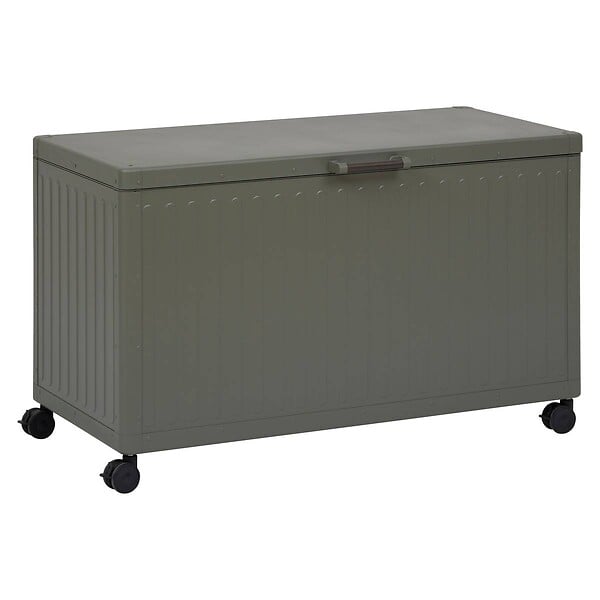 HESPERIDE - Coffre de rangement Edenio vert laurier 510L - large