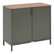 HESPERIDE - Buffet de jardin Ironia en acier galvanisé vert laurier - vignette