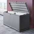 HESPERIDE - Coffre de rangement 920L Alumia gris graphite en aluminium - vignette