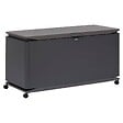 HESPERIDE - Coffre de rangement 920L Alumia gris graphite en aluminium - vignette