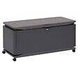 HESPERIDE - Coffre de rangement 450L Alumia gris graphite en aluminium - vignette