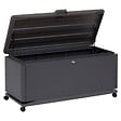 HESPERIDE - Coffre de rangement 450L Alumia gris graphite en aluminium - vignette