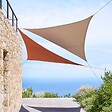 HESPERIDE - Voile d'ombrage Elyora 3x3x3m café - vignette