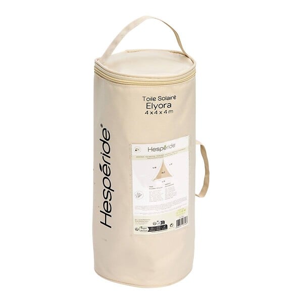 HESPERIDE - Voile d'ombrage Elyora 4x4x4m ble - large
