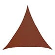 HESPERIDE - Voile d'ombrage Elyora 3x3x3m acajou - vignette