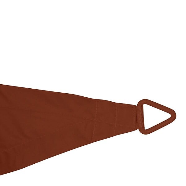 HESPERIDE - Voile d'ombrage Elyora 3x3x3m acajou - large