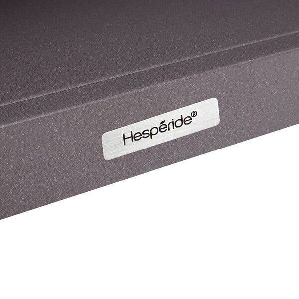 HESPERIDE - Module 2 niveaux pour cuisine d'été Oxyana gris graphite - large