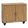 HESPERIDE - Module de cuisine d'été Lodgia 2 portes 50x100cm bois d'acacia - vignette