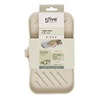 5 FIVE SIMPLY SMART - Tapis pour évier Sileo beige 24x15cm - vignette