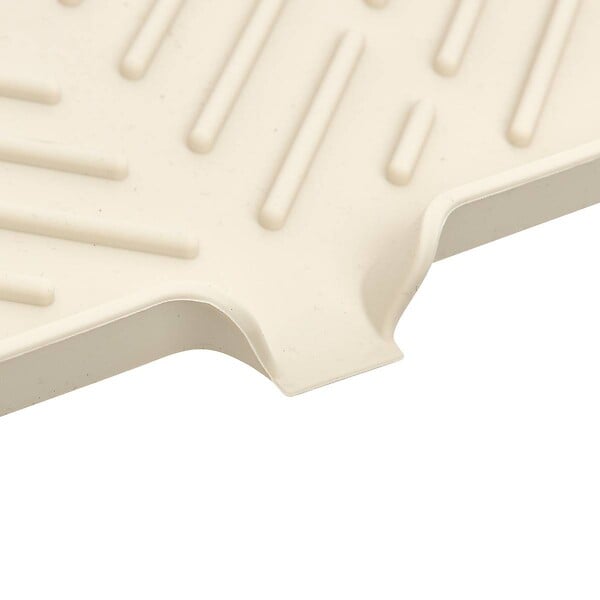 5 FIVE SIMPLY SMART - Tapis pour évier Sileo beige 24x15cm - large