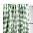 ATMOSPHERA - Rideau Groove 260x140cm vichy vert - vignette