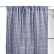 ATMOSPHERA - Rideau Groove 260x140cm vichy bleu navy - vignette