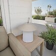 HESPERIDE - Lampe Movy argile H22cm - vignette
