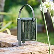 HESPERIDE - Lampe Liny solaire vert laurier H22cm - vignette
