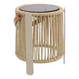 HESPERIDE - Lampe Liny solaire argile H22cm - vignette