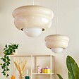 ATMOSPHERA - Suspension Patty creme D28cm - vignette
