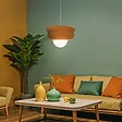 ATMOSPHERA - Suspension Patty orange D28cm - vignette