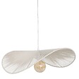 ATMOSPHERA - Suspension Adelia blanche D58cm - vignette